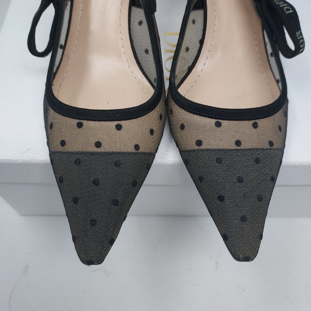 Christian Dior J’Adior Slingback Mid-Heel Pump - Picture 7 of 13